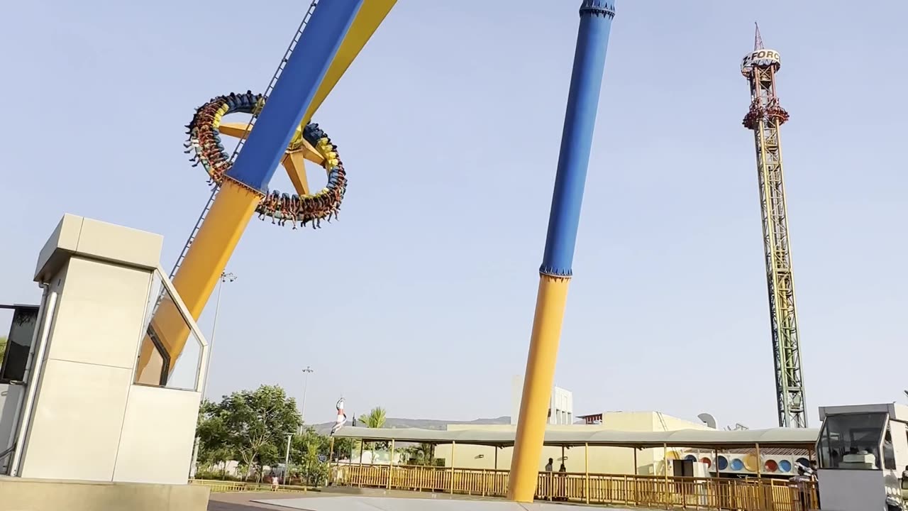 Scream machine from famous amusement park of India (wet n joy)