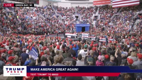 President Trump in Green Bay, WI