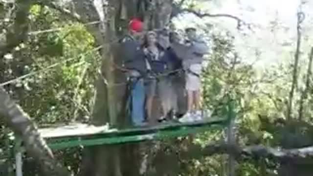 Ziplining in Monte Verde, Costa Rica