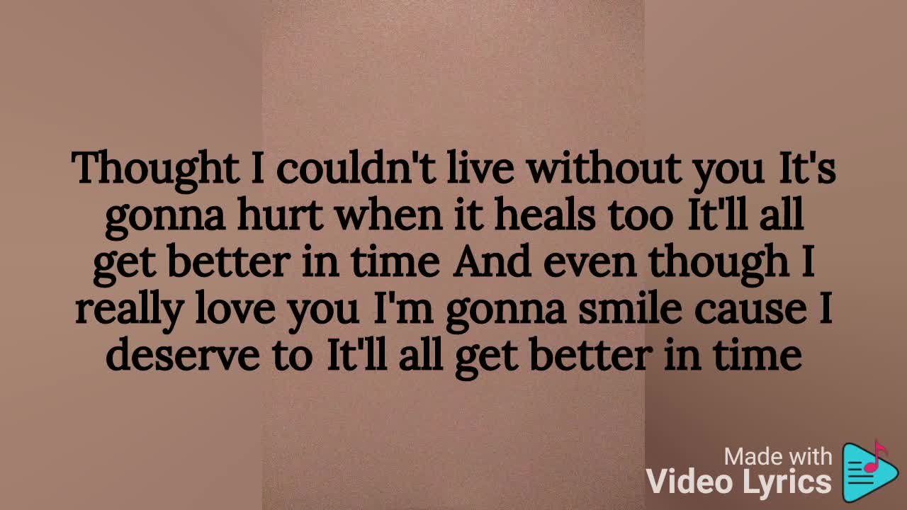 Better in time - Leona Lewis