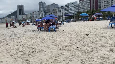 🇧🇷 Rio de Janeiro Copacabana Beach BREZILYA🌴