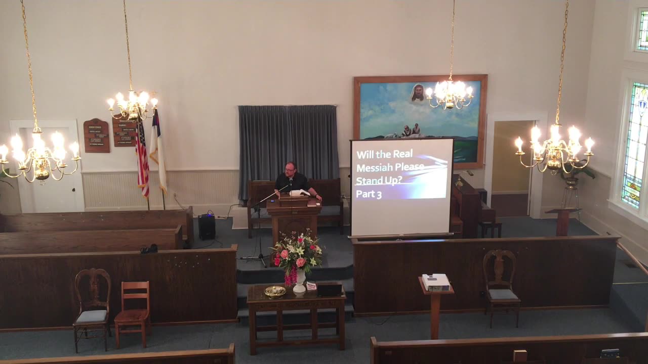 Pastor Gene Miller's sermon at Castleberry Baptist Church on 5/21/23