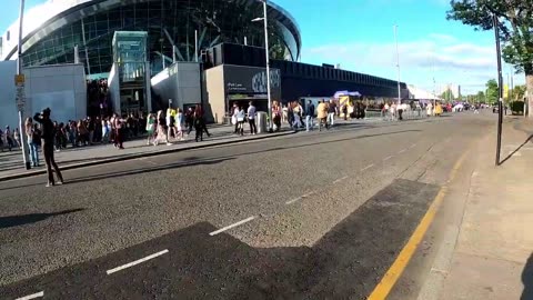 Preaching Jesus at the Beyonce concert at Tottenham Stadium