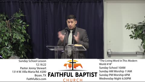 The Living Word in This Modern World #18