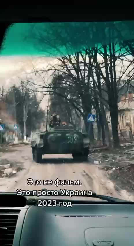 Footage from Bakhmut