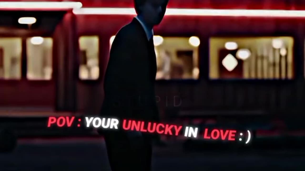 When you are unlucky in love