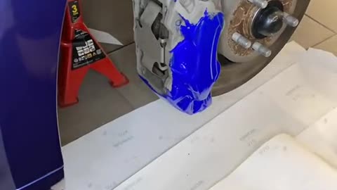 Is it beautiful? Modified blue calipers
