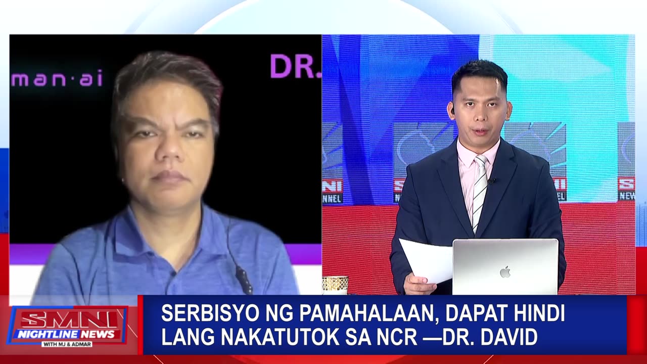 Serbisyo ng pamahalaan, dapat hindi lang nakatutok sa NCR — Dr. Guido David