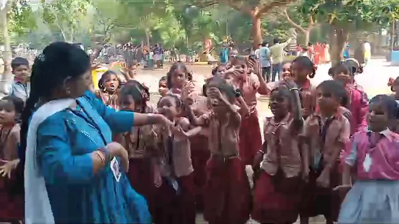 Children dance