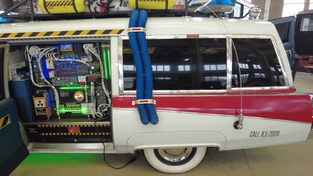 Ghostbusters Ecto 1 Replica At The NC Transportation Museum Up Close And All Around 4K