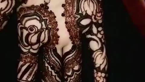 Palm Side Design | Pakistani Barik Mehndi