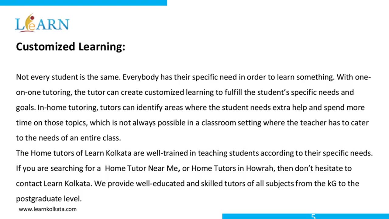 The Benefits Of One-On-One Tutoring For Students