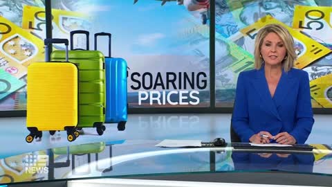 Domestic airfares skyrocket to prices of overseas trip _ 9 News Australia