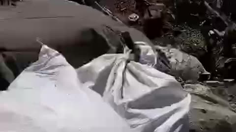 Ukrainians Take Russian Trench