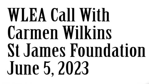 WLEA Call With Carmen Wilkins, St James Foundation