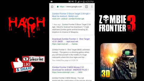 How to hack game zomibe frontier 3