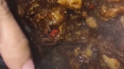 Making chicken