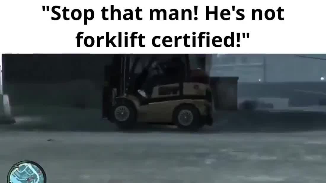 Forklift certified