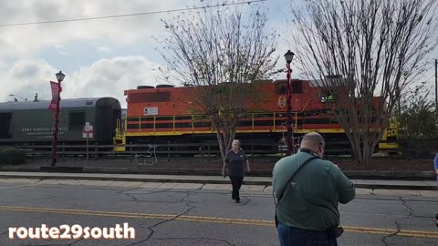 S.A.M. Shortline Arrives in Cordele