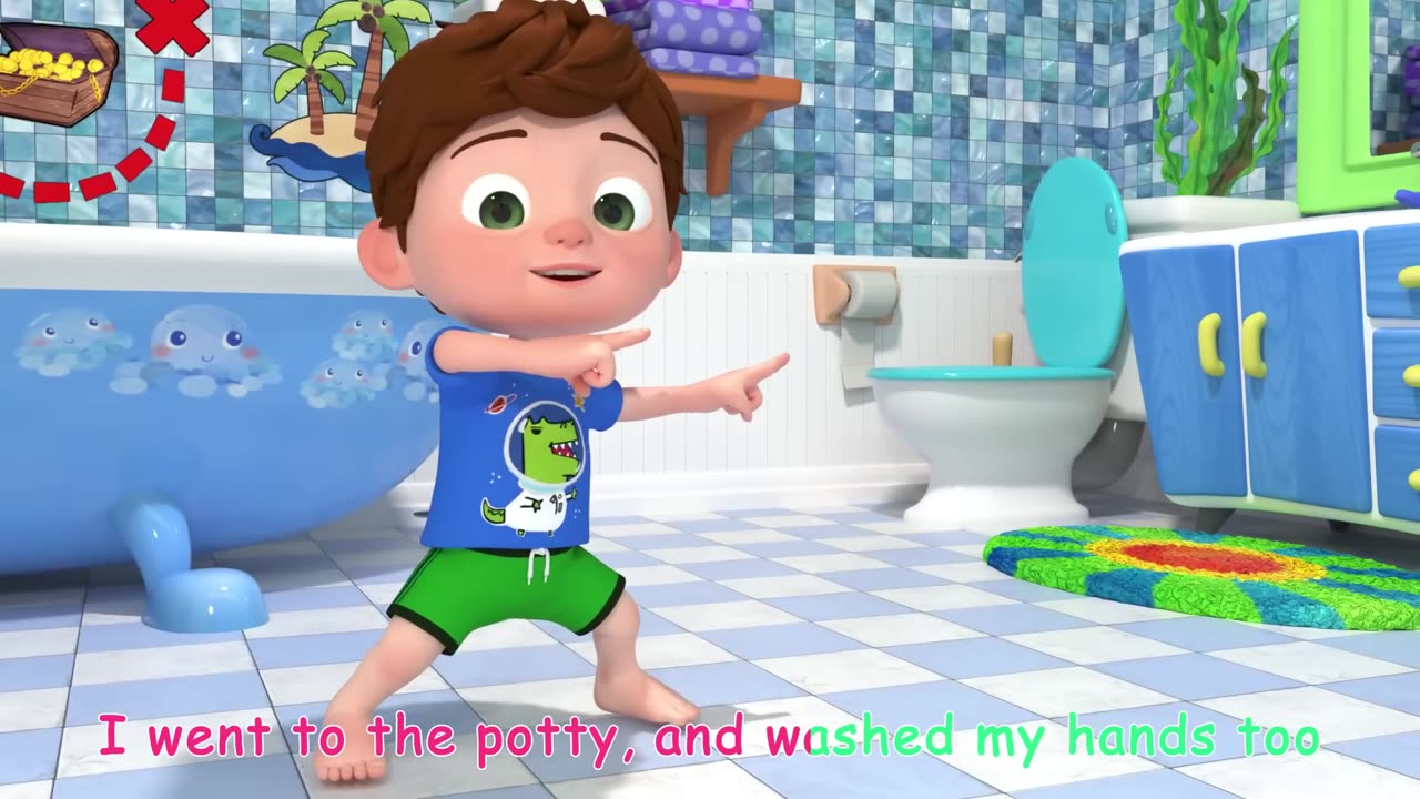 Potty Training Song _ CoComelon Nursery Rhymes & Kids Songs