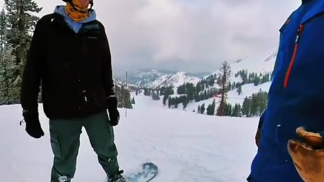 This is what makes these videos all worth it #howtosnowboard #howto #learning #wholesome