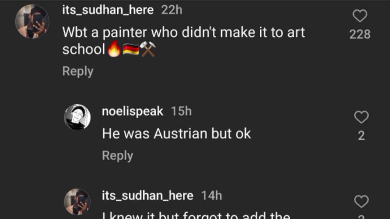 Everyone loves that Austrian Painter too much