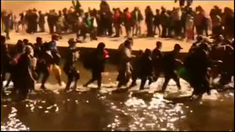 That's what the open border is that's what chaos is