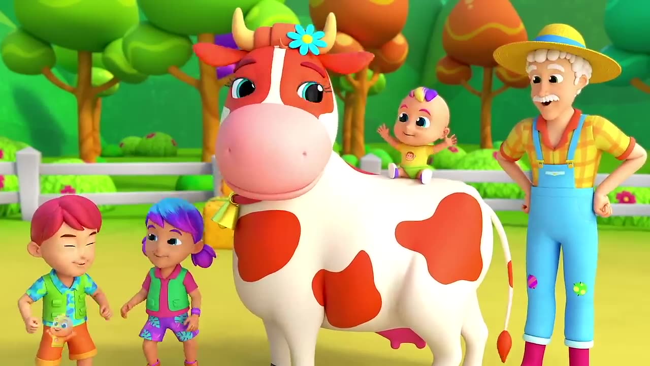 Old Farmer Joe Had A Farm | Song For Kids | Nursery Rhymes with Zoobees