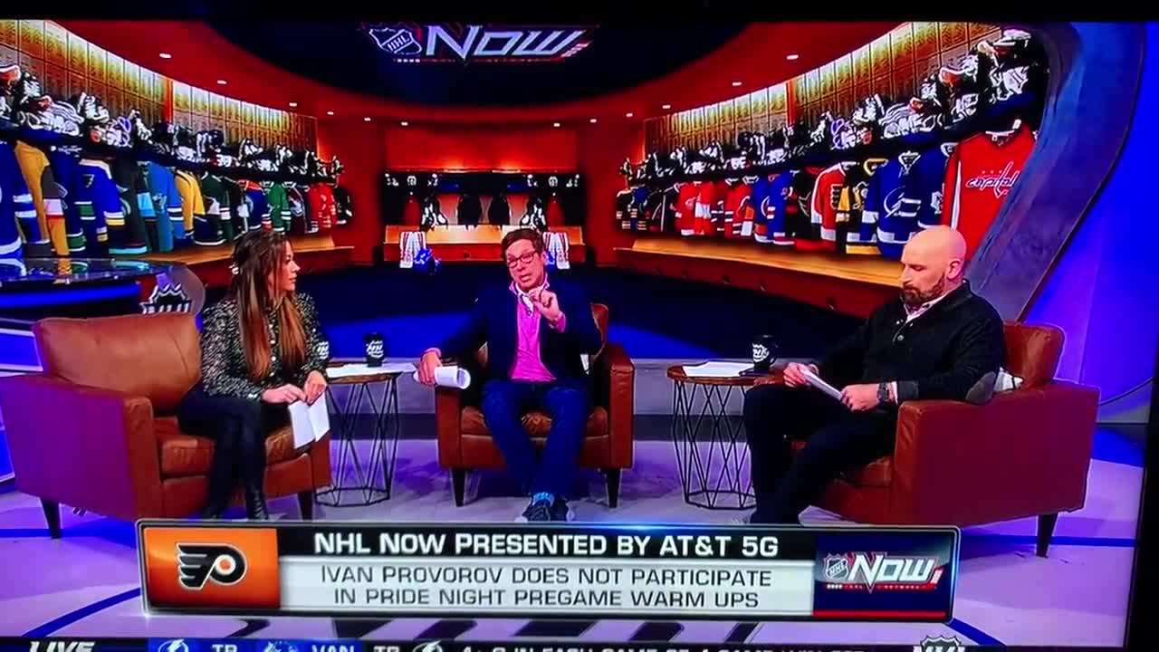 Woke NHL Analyst Snaps After Player Disagrees With His Leftist Views
