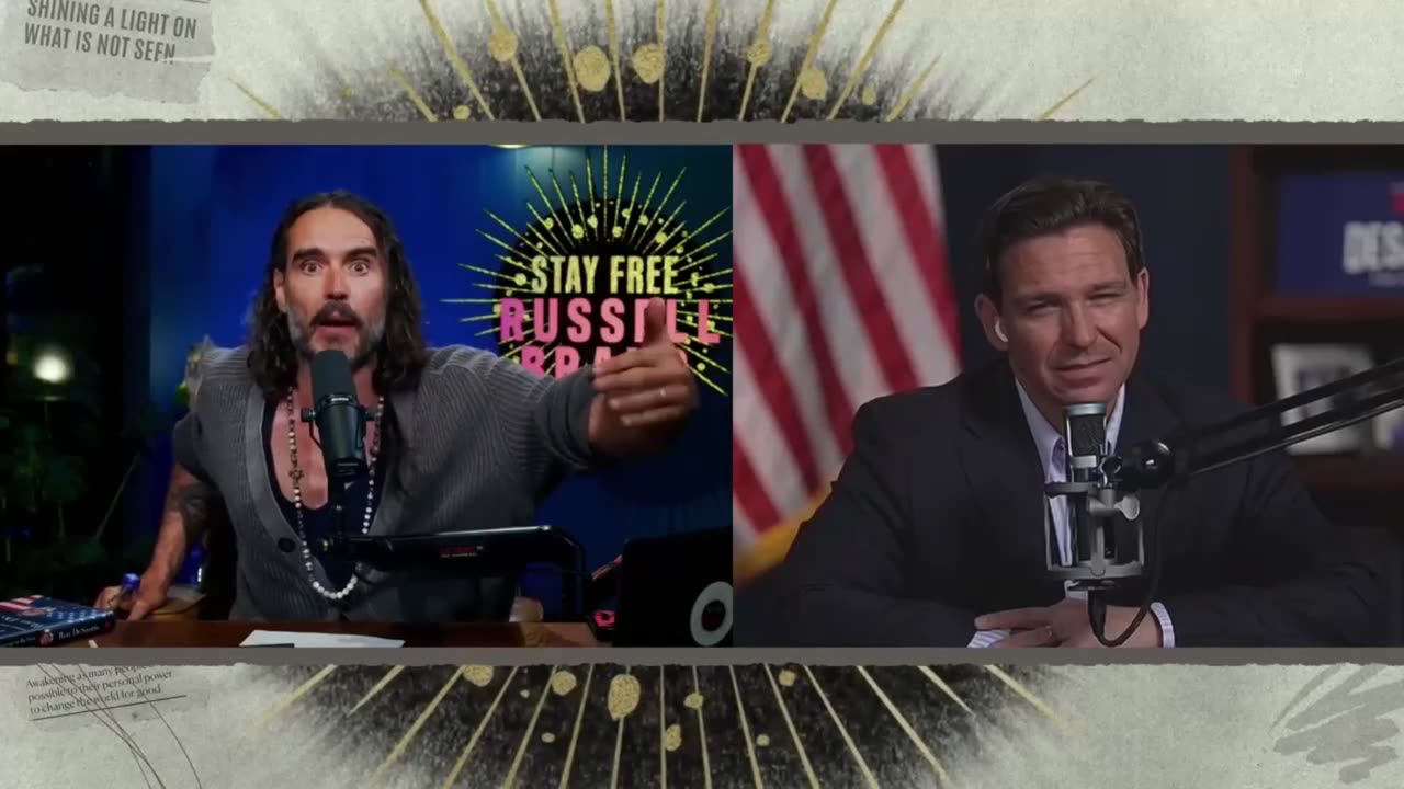 Russell Brand interviews Ron DeSantis