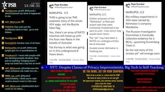 2022-04-06 13:00 EDT - "You Don't Say? Gang": with Nurse Nett, No Regerts, Maj WTF & more