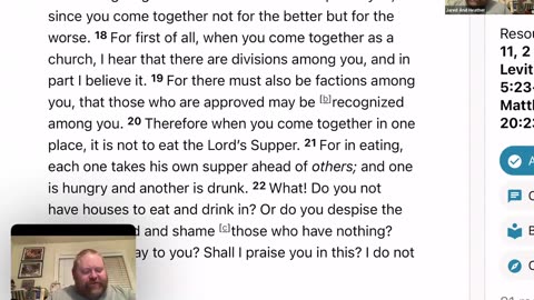 “Traditions and the Lord’s Supper” (1 Corinthians 11):