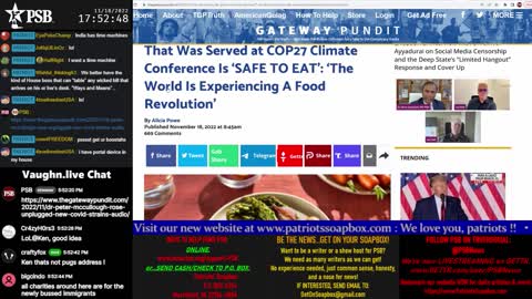 2022-11-18 17:00 EST - Freedom Rings: with Pamphlet Anon