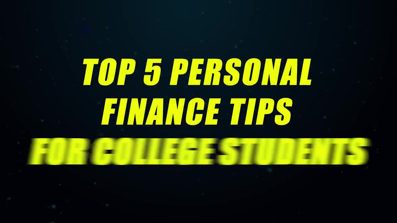 5 valuable pieces of financial advice for college students to help them manage their money wisely."