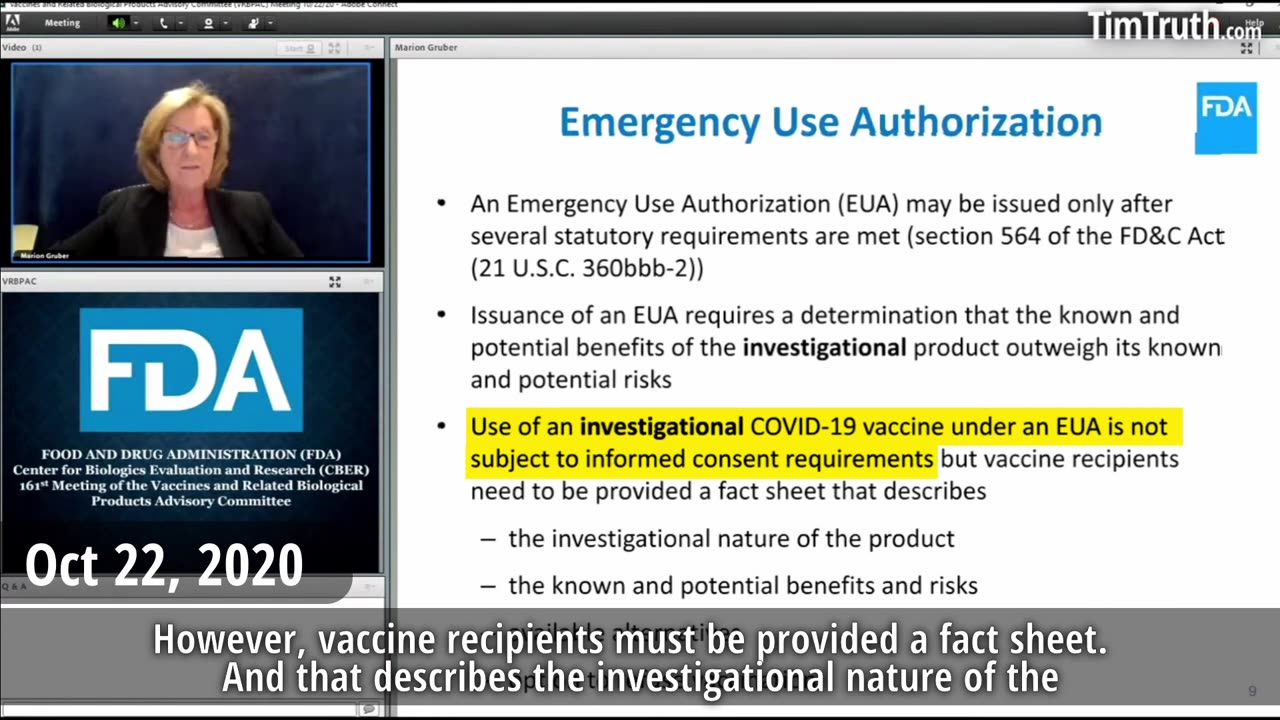 Violating Nuremberg Code: No Informed Consent Needed For EUA Vax