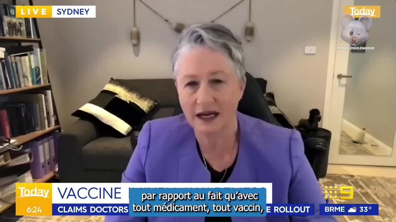 Dr Kerryn Phelps - Victime d'effets indésirables graves