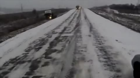 EPIC RUSSIAN Winter Driver FAILS!