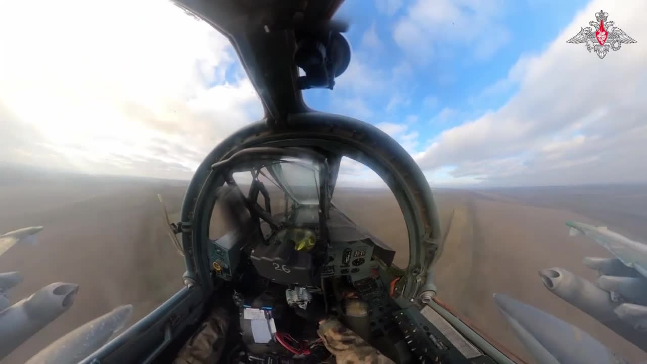 Russian Defense Ministry publishes footage of combat sorties