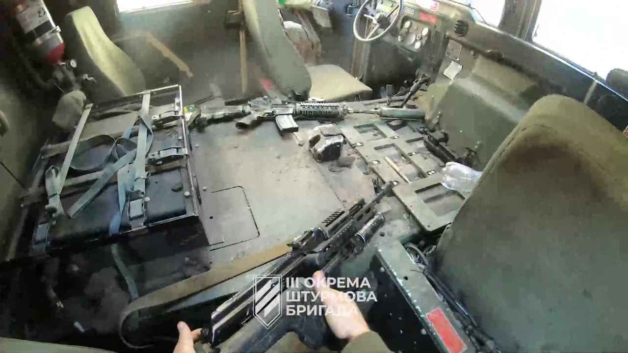 Ukraine war gun battle captured on GoPro