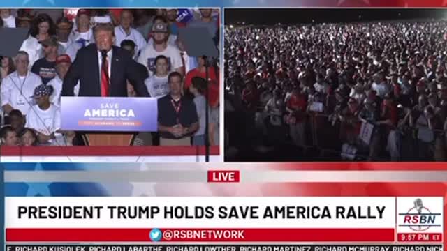 Trump breaks down evidence for the sheepies