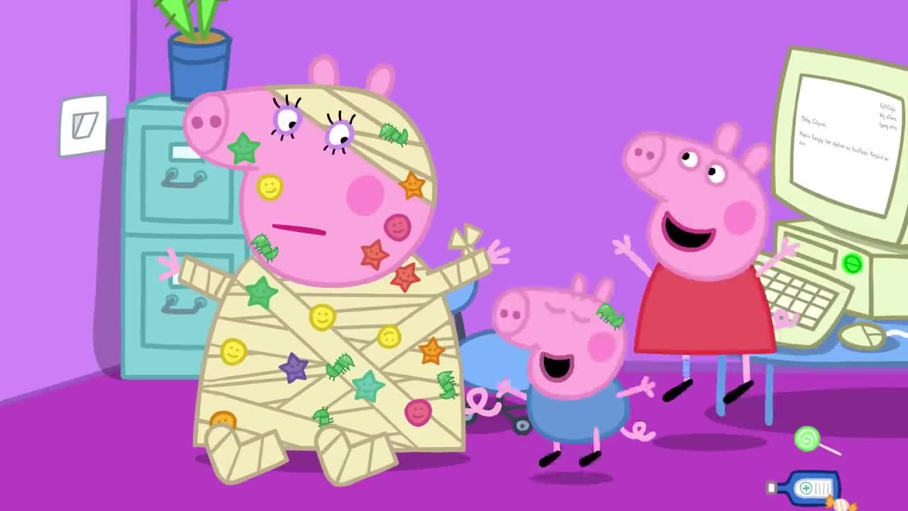 The Boo Boo Song Nursery Rhymes and Kids Songs_ Peppa Pig Official Family Kids Cartoon