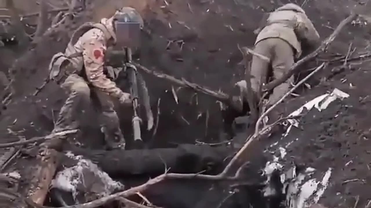 A Russian soldier shook hands with a captive AFU soldier so that the latter would not be afraid