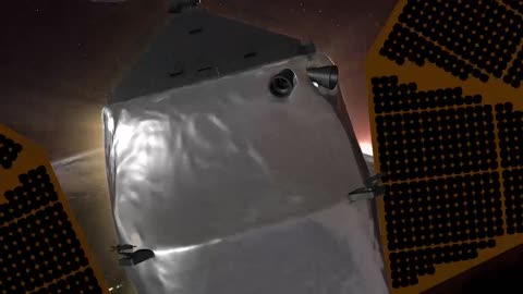 Lucy Spacecraft's Gravity Assist Maneuver Around Earth