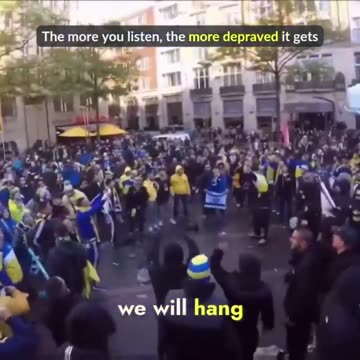 🇮🇱🇳🇱 Video from Outside of the Area of the Recent Incidents in Amsterdam: