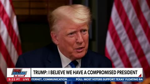 Trump Talks Biden Being "Compromised" By China