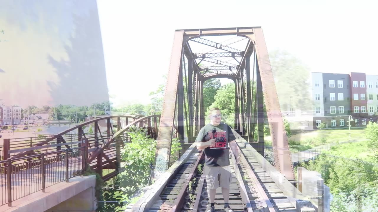 Exploring Foster Park in Kokomo, IN - Great Place To Visit with Dog Park, Old Train Depot and Tracks