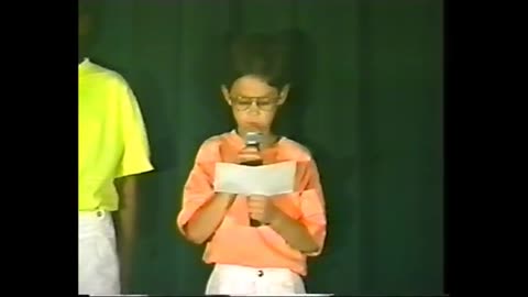 May 18, 1994 - Mrs. Robbins' Third Graders at Greenbriar Elementary in Indianapolis