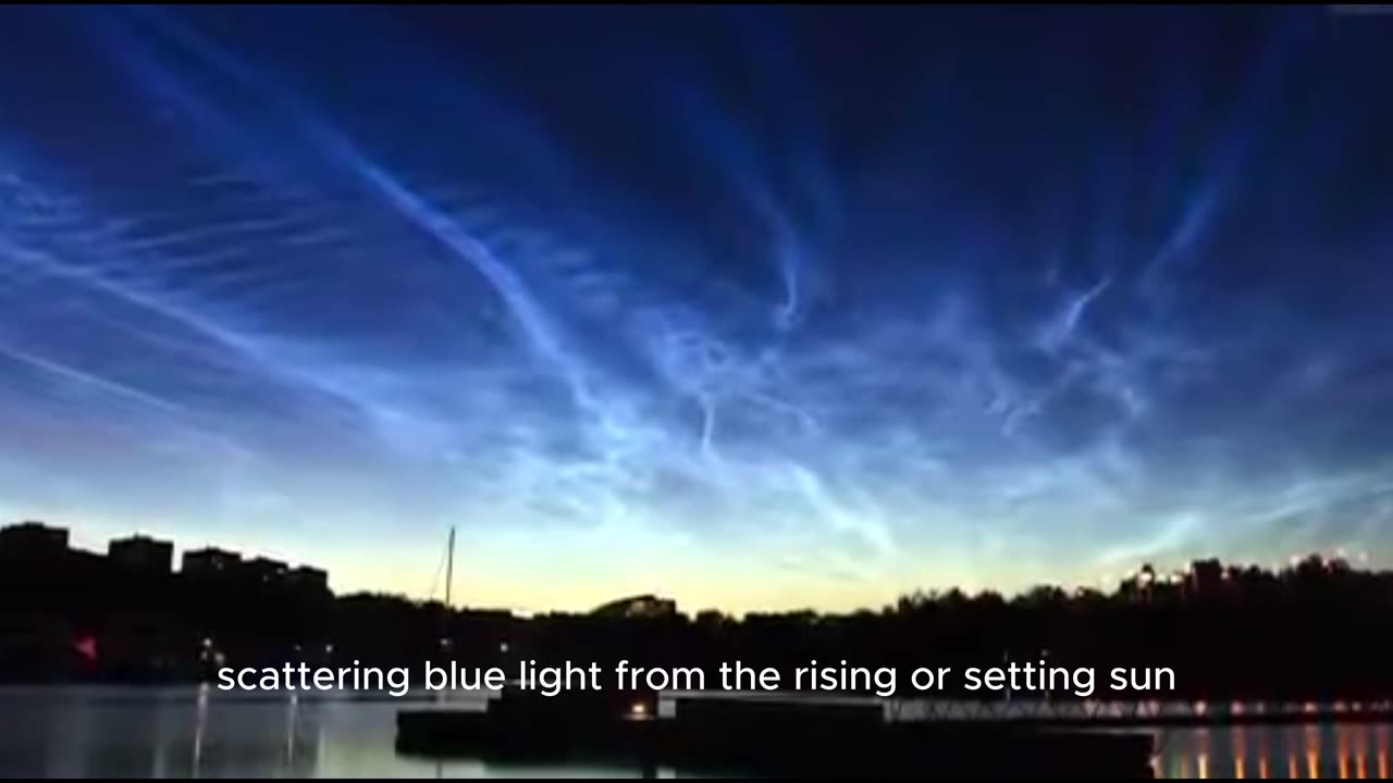 NASA SCIENCE Electric Blue Sunsets