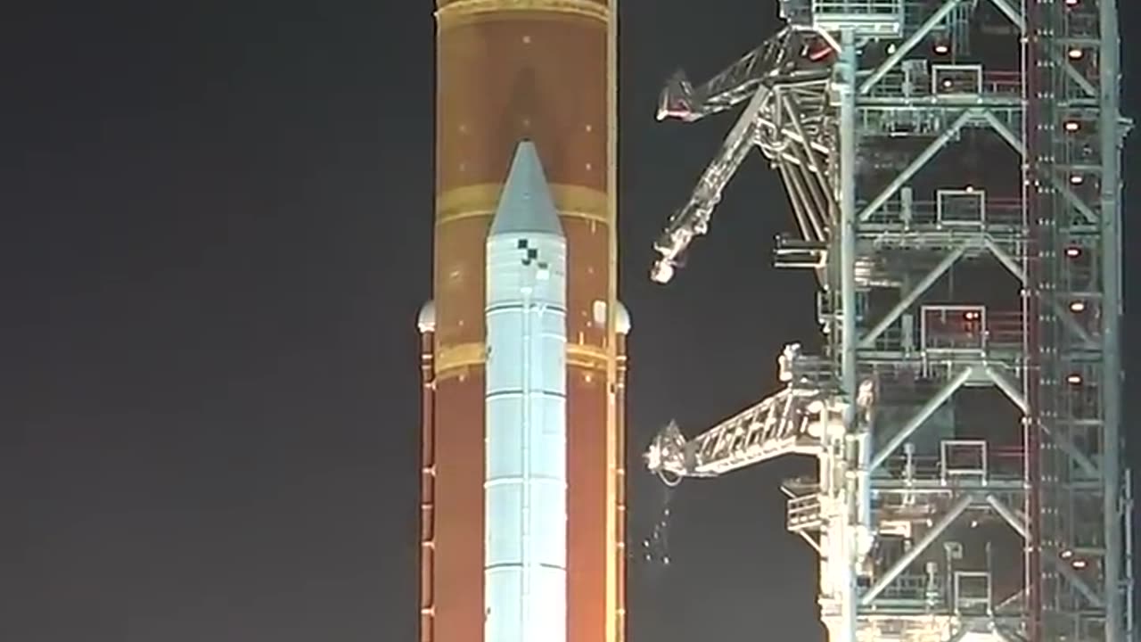 NASA's Artemis I Rocket Lunch From Launch Pad 39B Perimeter