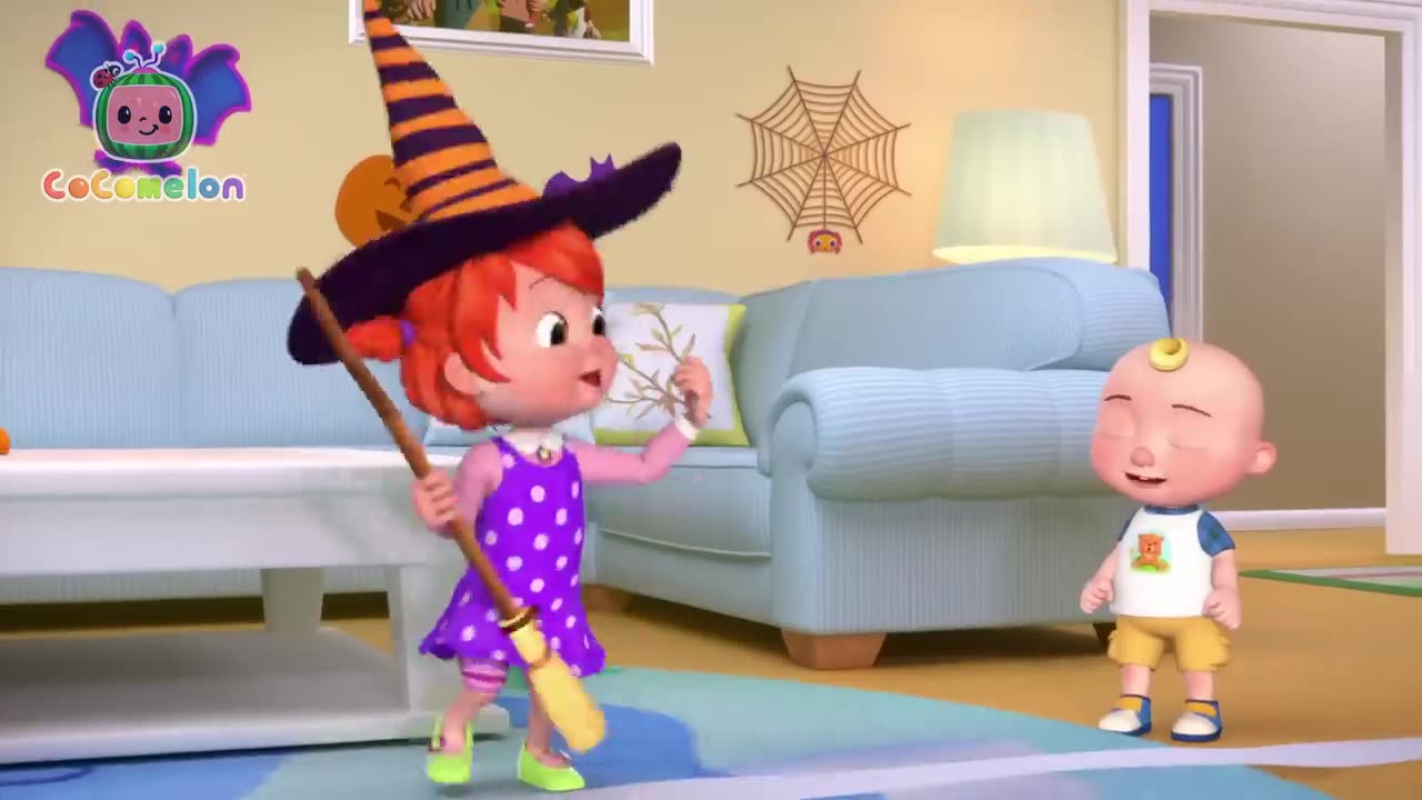 Finger Family Halloween Song - CoComelon Nursery Rhymes & Kids Songs